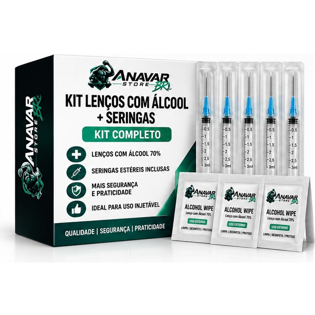 Lenços com Álcool