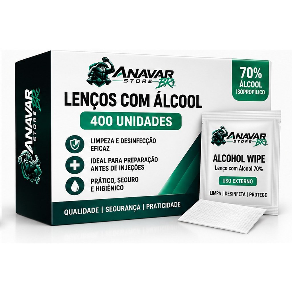 Lenços com Álcool