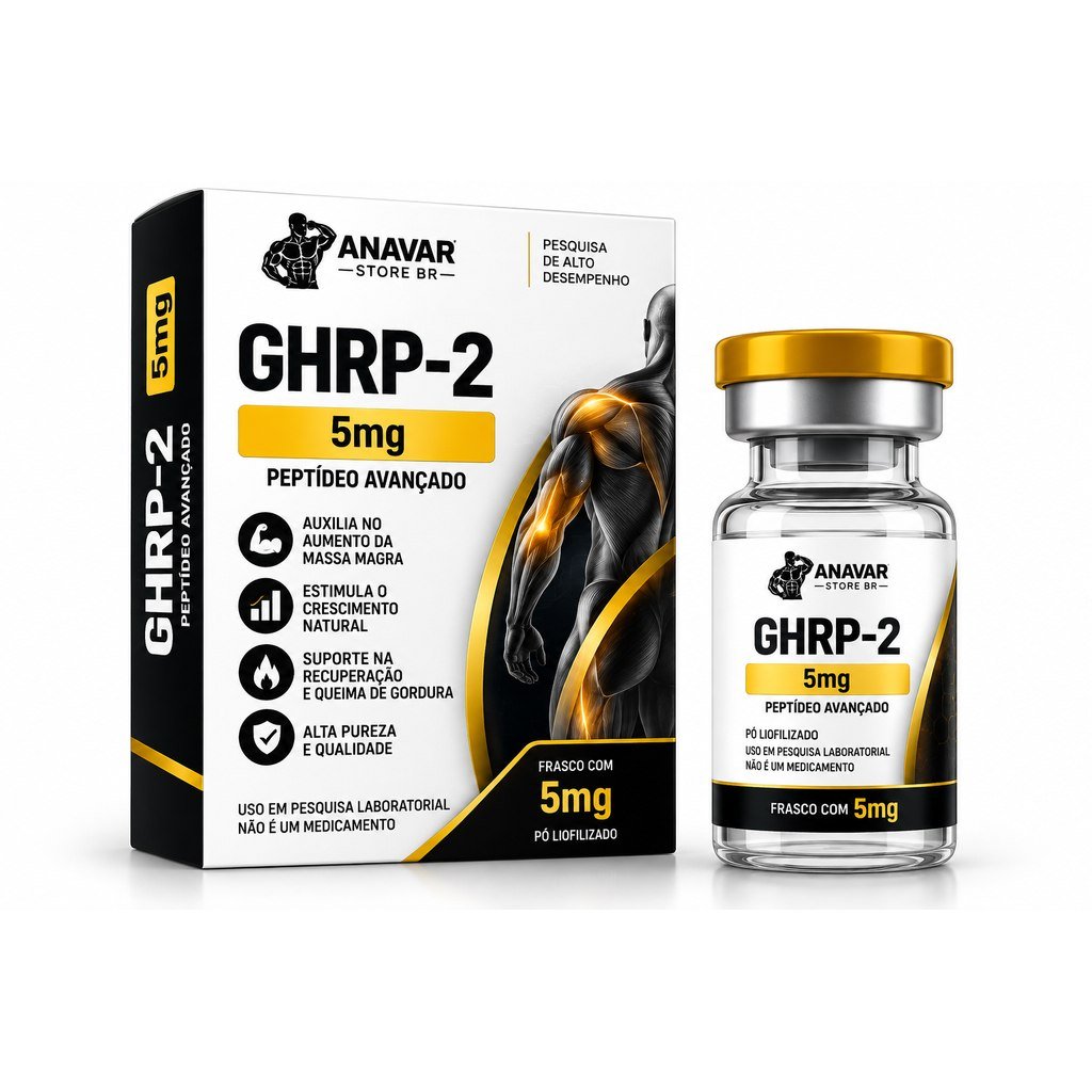 GHRP-2 5mg – Frasco com Pó Liofilizado