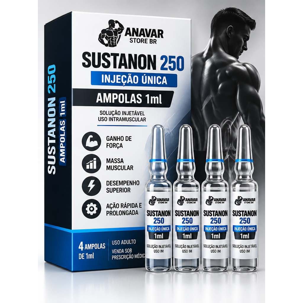 Sustanon 250 – Ampolas 1ml (Injeção Única)
