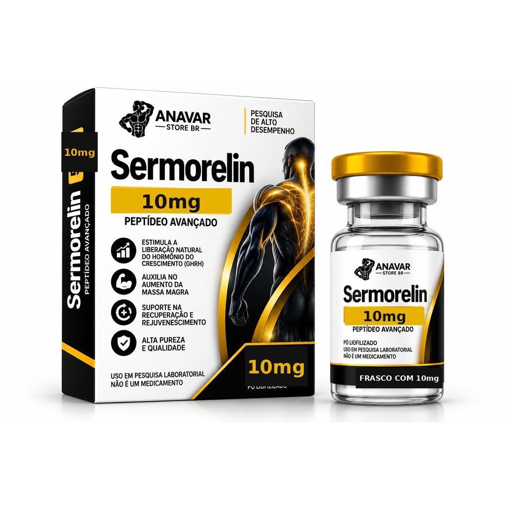 Sermorelin 5mg – Frasco com Pó Liofilizado