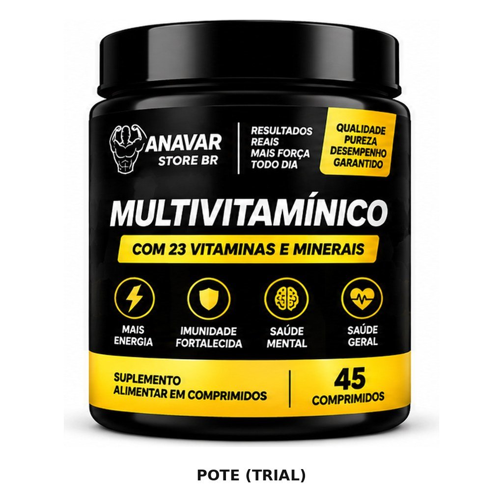 Multivitamínico 90 comprimidos – Pote