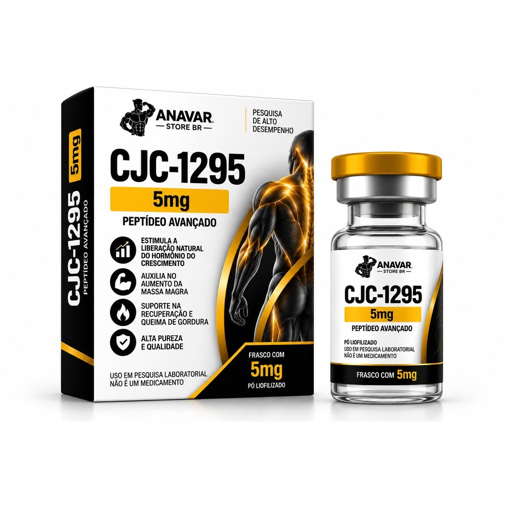 CJC-1295 5mg – Frasco com Pó Liofilizado