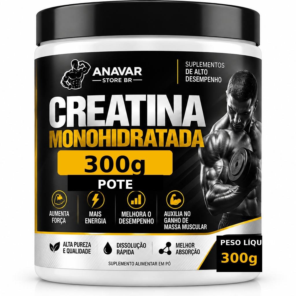 Creatina Monohidratada 500g – Pote