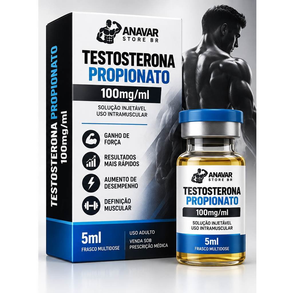 Testosterona Propionato 100mg/ml – Frasco 10ml