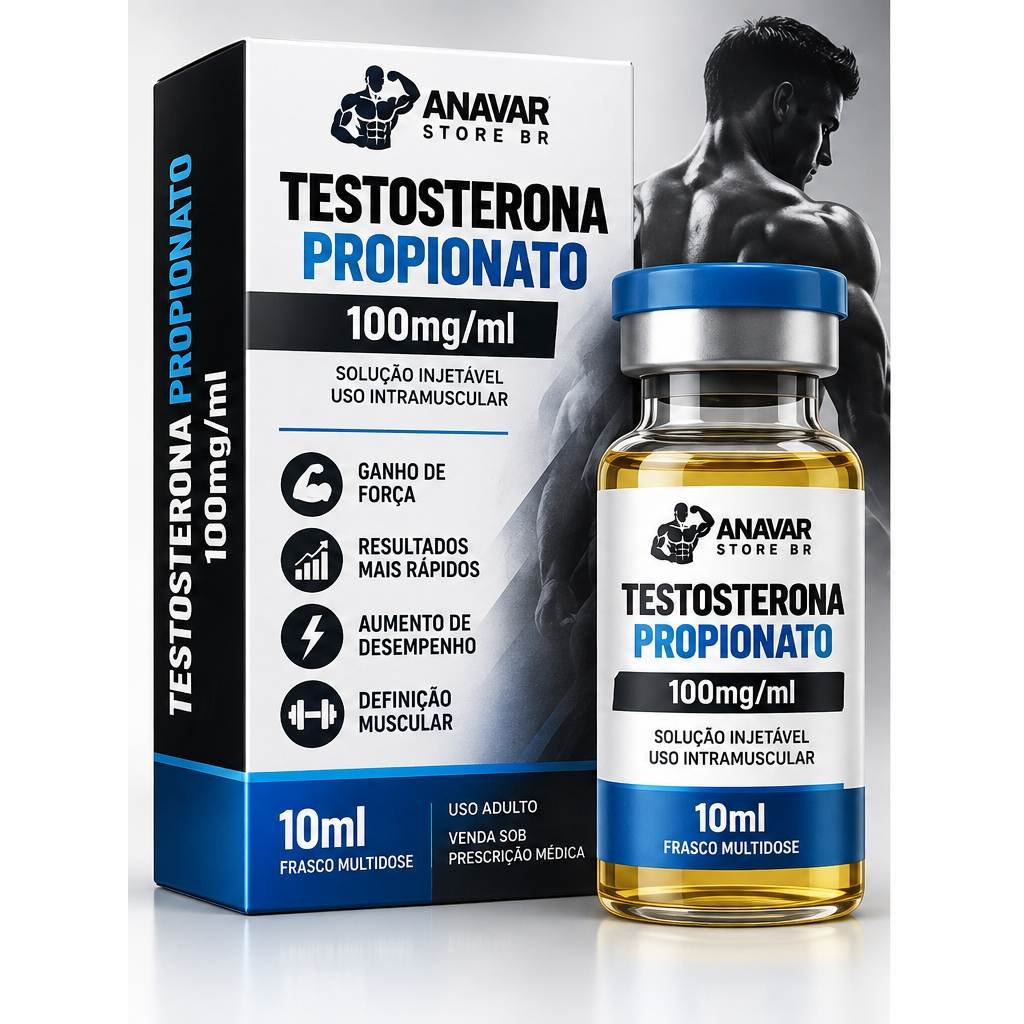 Testosterona Propionato 100mg/ml – Frasco 10ml