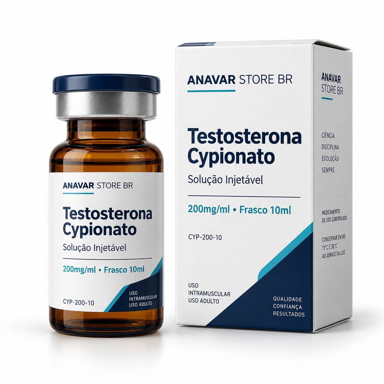 Testosterona Cypionato 200mg/ml – Frasco 10ml
