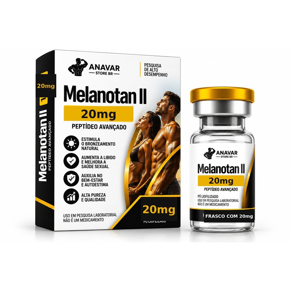 PT-141 10mg – Frasco com Pó Liofilizado