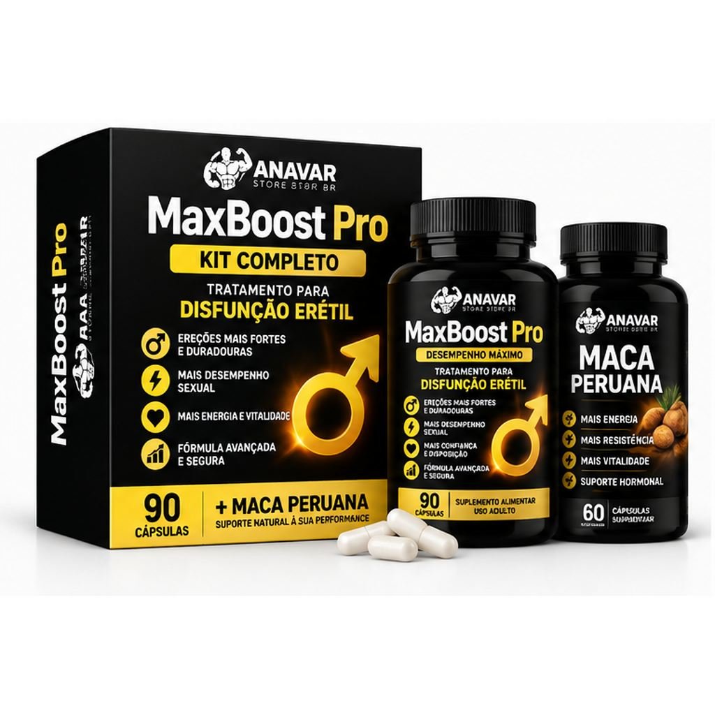 Tratamento para Disfunção Erétil (MaxBoost Pro)
