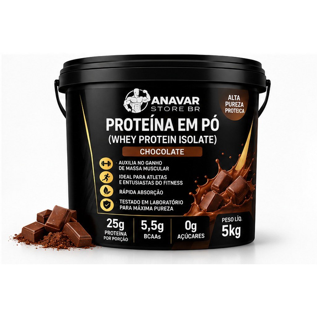 Proteína em Pó (Whey Protein Isolate)