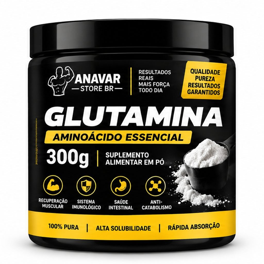 Glutamina 300g – Pote