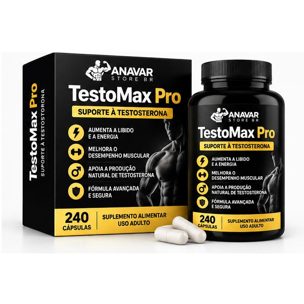 Suporte à Testosterona (TestoMax Pro)