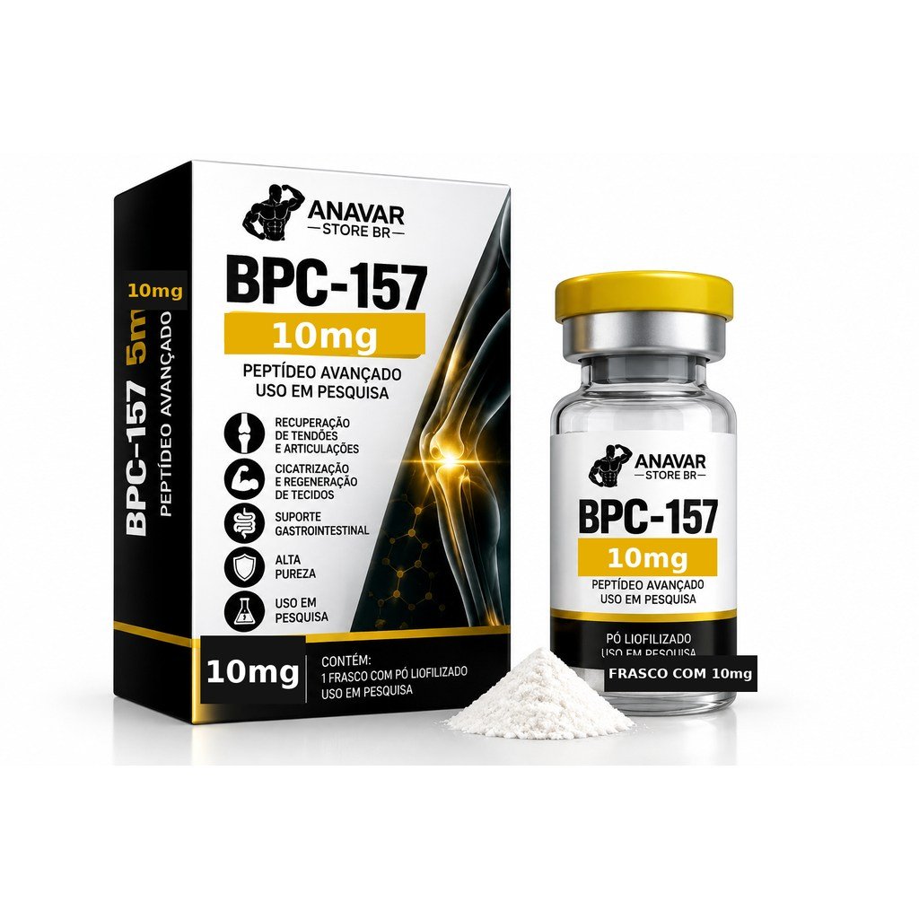 BPC-157 5mg – Frasco com Pó Liofilizado