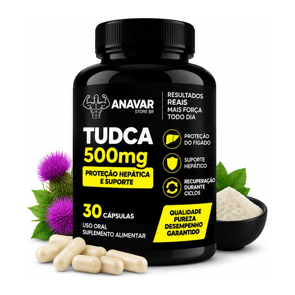 TUDCA 500mg 60 cápsulas – Pote