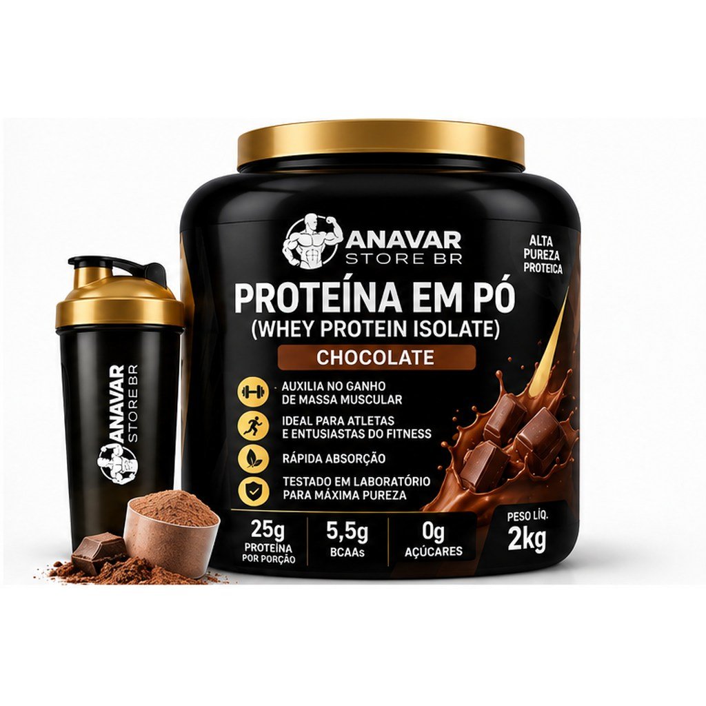 Proteína em Pó (Whey Protein Isolate)