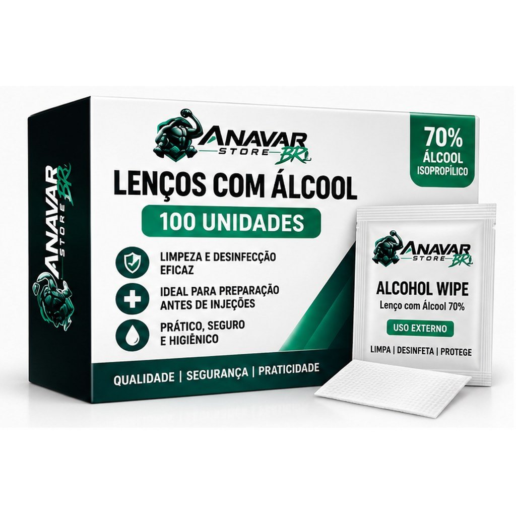 Lenços com Álcool