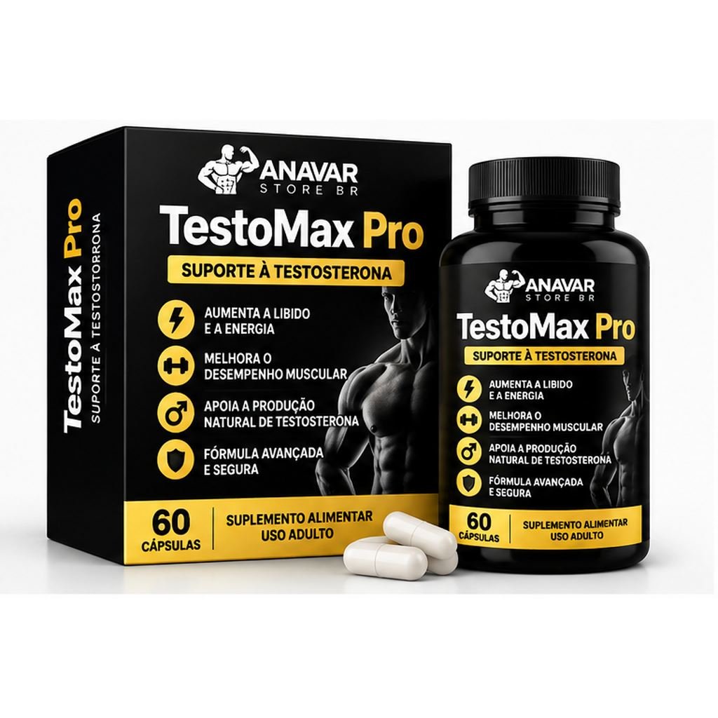 Suporte à Testosterona (TestoMax Pro)
